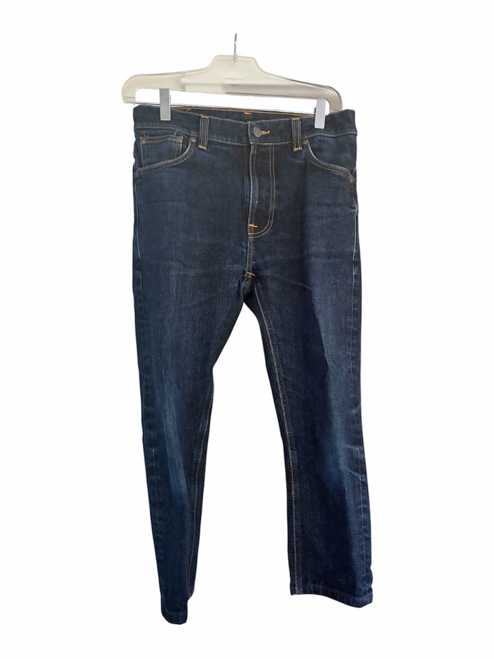 Women’s Nudie Jeans Dark Blue Cropped Ankle Jeans Sz 29